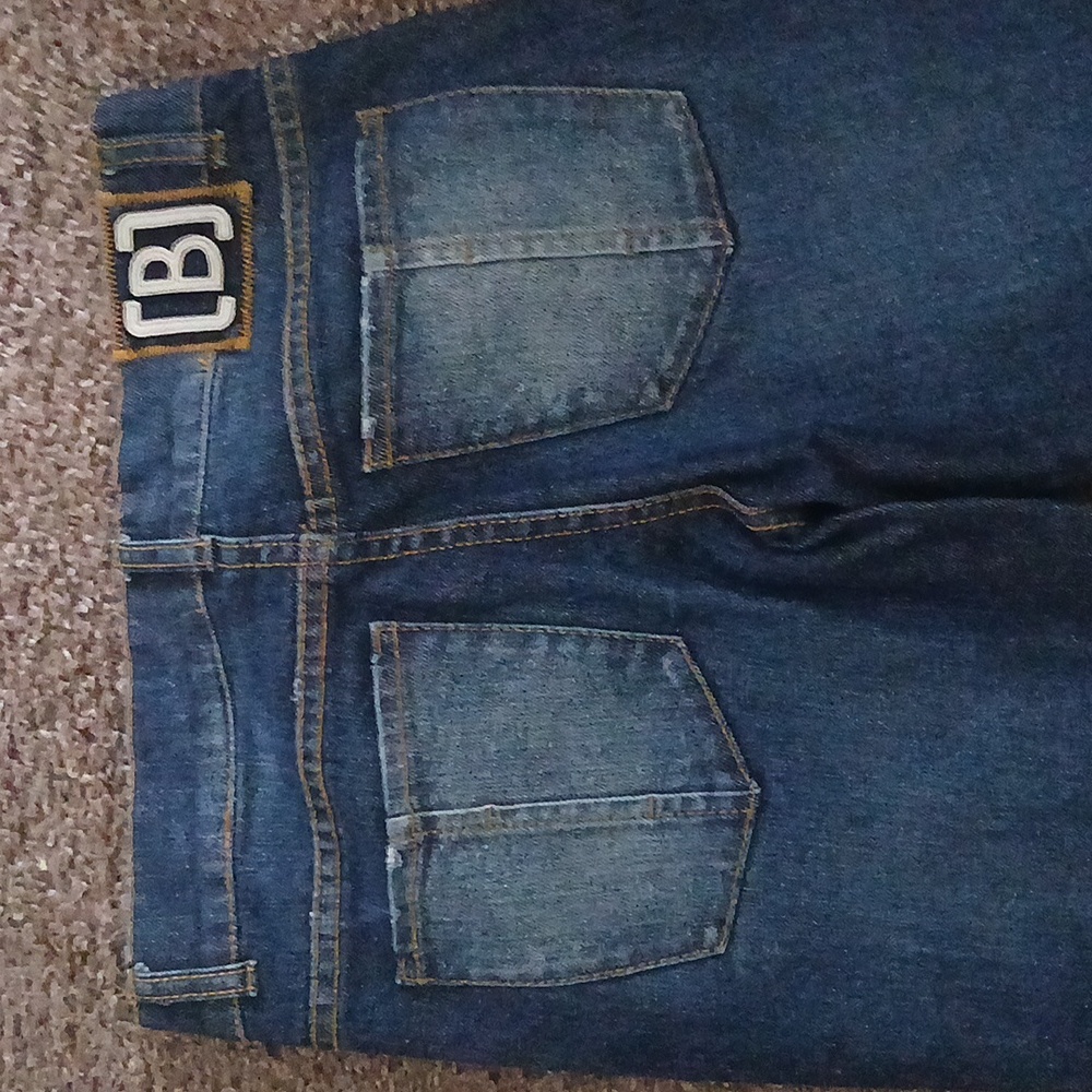 Buffalo David Bitton Double Button Denim Blue Jea… - image 7